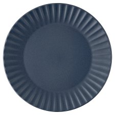 F&F Home Midnight Plisse kőporcelán tányér