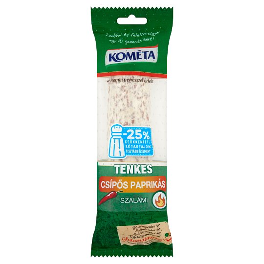 Kométa Mindennap finom! Tenkes csípőspaprikás szalámi 300 g