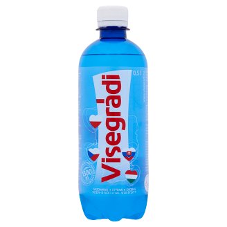 Visegrádi szén-dioxiddal dúsított természetes ásványvíz 0,5 l