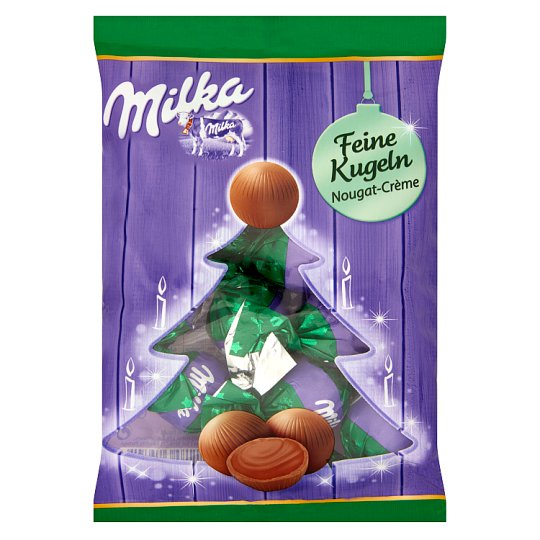 Milka nugát karácsonyi bonbon 90 g