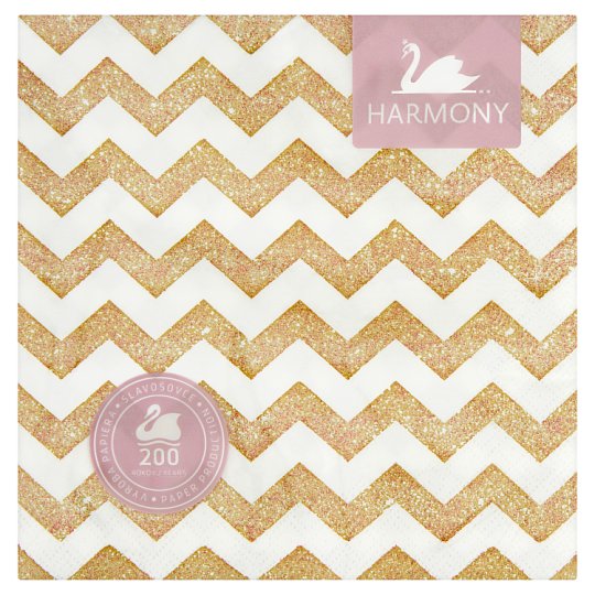 Harmony Napkins 3 Ply 33 x 33 cm 20 pcs Tesco Online, Tesco From Home