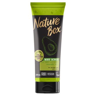 Nature Box Avokádó testradír a táplált bőrért 200 ml