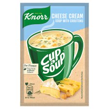Knorr Cup a Soup sajtkrémleves zsemlekockával 22 g
