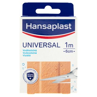 Hansaplast Universal vízálló sebtapasz 1 m x 6 cm