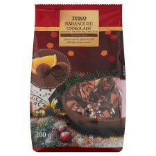 Tesco Christmas Candy with Orange Flavored Cream Filling 300 g
