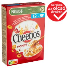 Nestlé Cheerios mézes, ropogós gabonakarika vitaminokkal és ásványi anyagokkal 375 g