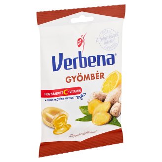 Verbena töltött keménycukorka gyömbérrel és C vitaminnal 60 g