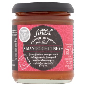 Tesco Finest fűszeres szósz mangóval 210 g