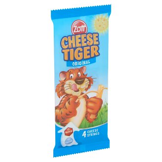 Zott Cheese Tiger félzsíros, félkemény mozzarella sajt 4 db 84 g