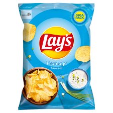 Lay's tejfölös-zöldfűszeres ízű burgonyachips 250 g