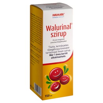 Idelyn Walurinal szirup tőzegáfonya kivonatot tartalmazó étrend-kiegészítő 1 éves kortól 150 ml