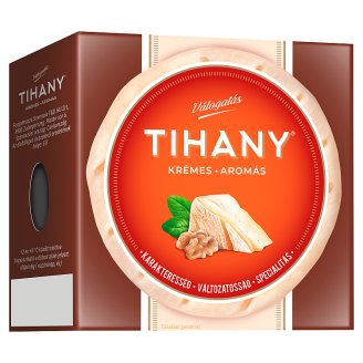 Tihany Válogatás Krémes és Aromás kéregflórával érlelt, zsírdús lágysajt 125 g
