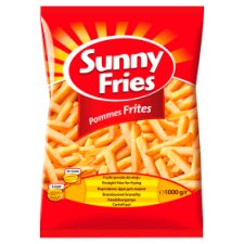 Sunny Fries elősütött, gyorsfagyasztott hasábburgonya 1000 g