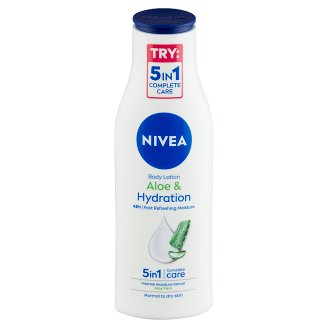 NIVEA Aloe & Hydration testápoló tej mélyhidratáló szérummal normál-száraz bőrre 250 ml