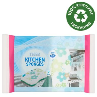 Tesco mintás szivacs 2 db