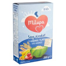 Milupa Szép álmokat! 7 Cereals Milk Pulp with Strawberry-Banana Flavour 8+ Months 250 g
