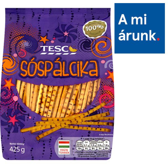Tesco sóspálcika 425 g