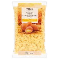 Tesco Frilled Large Square Dry Pasta with 4 Eggs 500 g