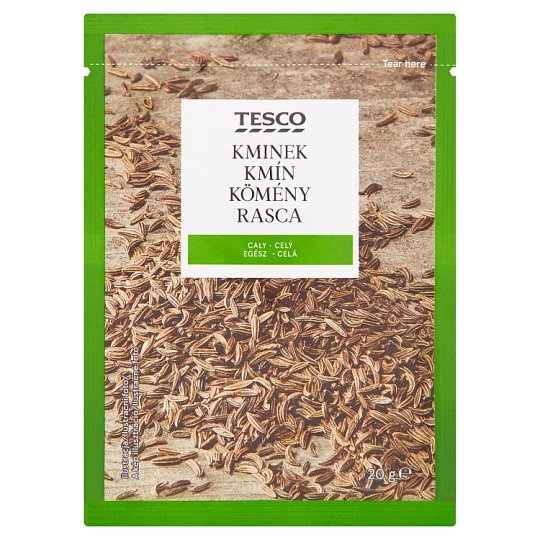 Tesco egész fűszerkömény 20 g