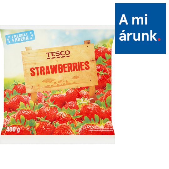 Tesco gyorsfagyasztott eper 400 g
