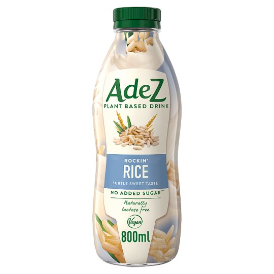 AdeZ ízesített rizsital édesítőszerrel, kalciummal és vitaminokkal 800 ml
