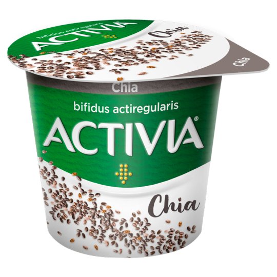 Danone Activia élőflórás joghurt chia maggal 125 g