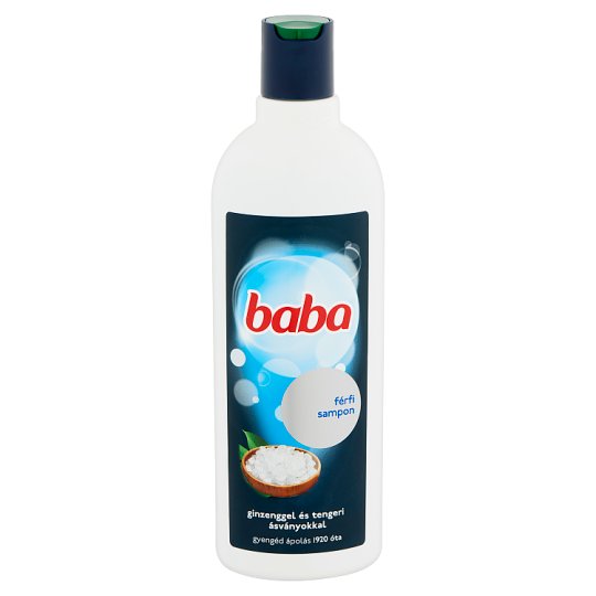 Baba férfi sampon ginzenggel és tengeri ásványokkal 400 ml