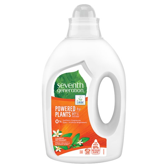 Seventh Generation Fresh Orange & Blossom Scent Laundry Detergent 20
