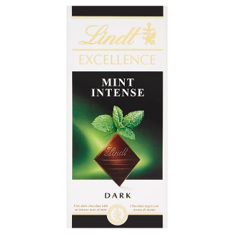 Lindt Excellence Intense Mint menta ízesítésű étcsokoládé 100 g