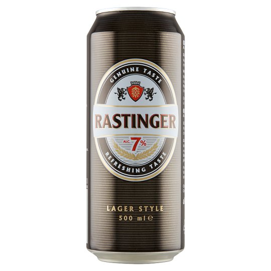 Rastinger világos sör 7% 500 ml