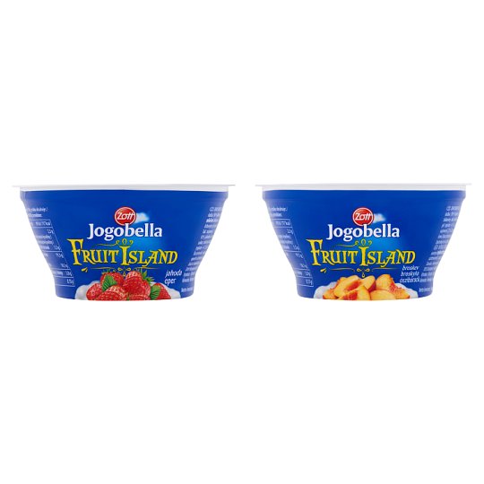 Zott Jogobella Fruit Island Standard réteges desszert 150 g