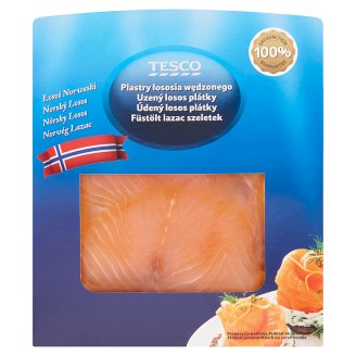 Tesco hidegen füstölt lazacszeletek 100 g