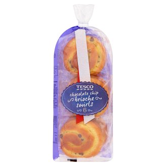 Tesco briós tejsodóval és csokoládédarabokkal 300 g