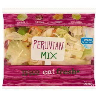 Tesco Peru Mix friss salátakeverék 280 g