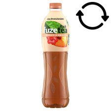 FuzeTea Non-Carbonated Peach and Hibiscus Flavored Soft Drink with Black Tea Extract 1,5 l