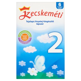 Kecskeméti 2 tejalapú anyatej-kiegészítő tápszer 6 hónapos kortól 500 g