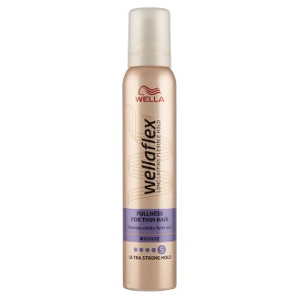 Wellaflex Fullness ultra erős hajformázó hab vékonyszálú hajra 200 ml