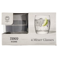 Tesco Home Mixer Glasses 4 pcs