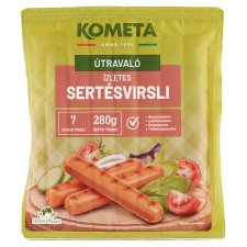 Kométa Útravaló ízletes sertésvirsli 7 db 280 g