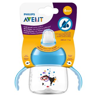 Philips Avent Prémium 200 ml-es csepegésmentes varázsitató + fül 6 hónapos kortól