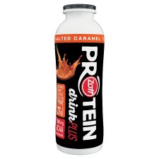 Zott Protein Drink Plus UHT karamell ízű ital édesítőszerrel 250 ml