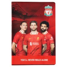 Liverpool Football Club vonalas füzet A4