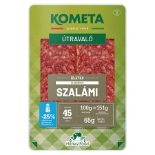 Kometa Útravaló Sliced, Tasty, Classic Salami 65 g