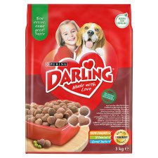 Darling teljes értékű állateledel felnőtt kutyák számára marha és csirke ízletes keverékével 3 kg