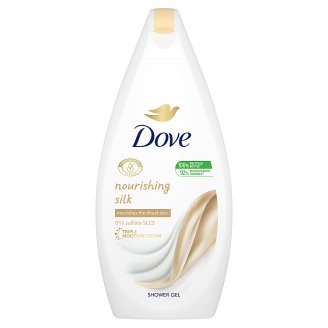 Dove Silk Glow bőrtápláló krémtusfürdő 500 ml