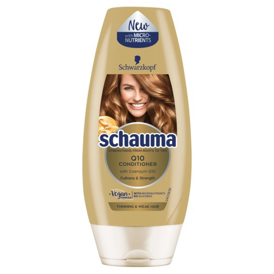 Schauma Q10 balzsam vékonyszálú és gyenge hajra 200 ml