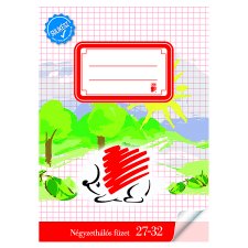 ICO négyzethálós füzet 27-32 A5
