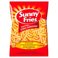 Sunny Fries elősütött, gyorsfagyasztott extra vékony hasábburgonya 1000 g