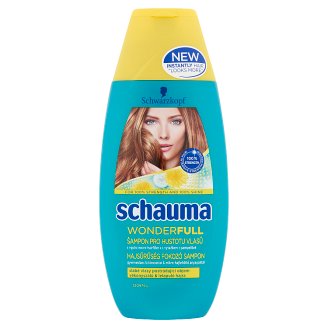 Schauma Wonderfull hajsűrűség fokozó sampon vékonyszálú & lelapuló hajra 250 ml