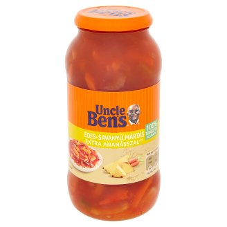 Uncle Ben's édes-savanyú mártás extra ananásszal 675 g